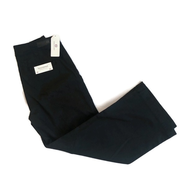 AG Etta Workwear High Waist Wide Leg Crop Pants - Picture 4 of 13